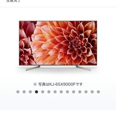 【訳あり
】SONY BRAVIA テレビ　ソニー　55インチの画像