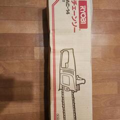RYOBI チェーンソーの画像