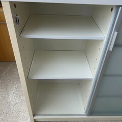 ☆ジモティ割あり☆ NITORI レンジ台 ホワイト H96×D48×W90 尊 クリーニング