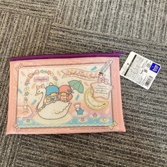 【新品・タグ付き】Little Twin Stars ★ ファスナーポーチ　人気の画像