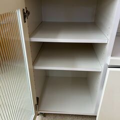 ☆ジモティ割あり☆ レンジ台 白 H90.5×D42×W90 クリーニング済み TJ10852 (リユースのサカイ高崎)  北高崎の収納家具《食器棚、キッチン収納》の中古あげます・譲ります｜ジモティーで不用品の処分