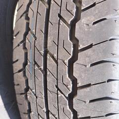最終値下げ！履き替えチャンス　値下げです！ジムニー新車外し　DUNLOP　AT20　195/80r15 の画像