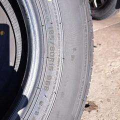 最終値下げ！履き替えチャンス　値下げです！ジムニー新車外し　DUNLOP　AT20　195/80r15 の画像