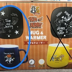 トムとジェリー　マグ&ウォーマーの画像