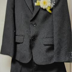 フォーマルスーツ120cm コサージュ付き