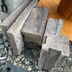 コンクリート枕木　ガーデニング　花壇など！　の画像