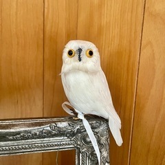 PUEBCO プエブコ　白フクロウのオブジェ