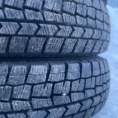 バリ溝 DUNLOP WINTER MAXX WM02 ダンロップ ウィンターマックス ダブルエムゼロツー 145/80R13 75Q スタッドレスタイヤ 4本SET の画像
