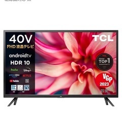 TCL 40S516 40インチ フルハイビジョン スマートテレビ