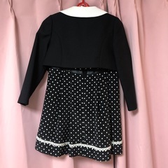 115cm女の子フォーマルワンピースの画像