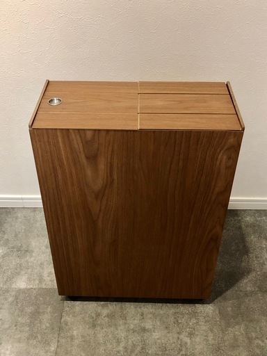 木製ゴミ箱　　バスクベールシリーズ　45L