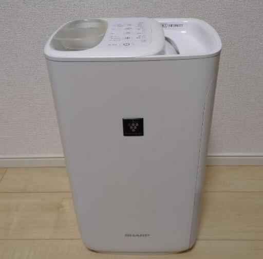 【美品】シャープ　HV-H75-W　プラズマクラスター加湿器