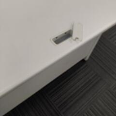 ※値下げ中　使い勝手の良いオフィスデスクと袖机のセットです！の画像