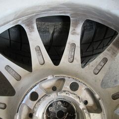 205/60r16　ｽﾀｯﾄﾞﾚｽﾀｲﾔ４本ホイール付きセットの画像