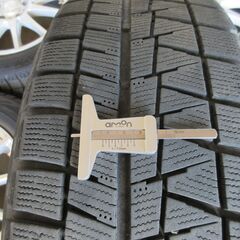 205/60r16　ｽﾀｯﾄﾞﾚｽﾀｲﾔ４本ホイール付きセットの画像