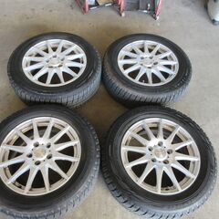 205/60r16　ｽﾀｯﾄﾞﾚｽﾀｲﾔ４本ホイール付きセット