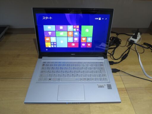NEC　PC-GＮ１７４Ｚ／２３　Core　i５　ＳＳＤ１２８ＧＢ　タッチパネル