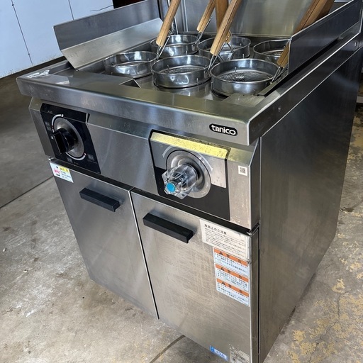 ☆美品 タニコー 業務用茹で麺機THU-660 2020年式☆直接