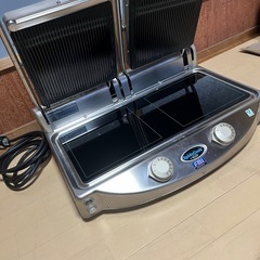 2017年製 FMI ウノックス パニーニグリラー PG-2 2連式単相200v 50/60hz 完動品の画像
