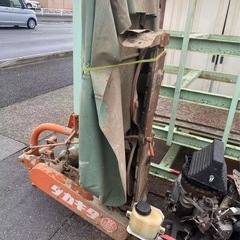トラクター用除草機