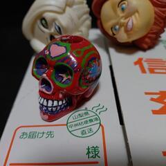 チャッキー&ティファニー&カラベラ　ドクロ　ホラー　　チャイルドプレイの画像