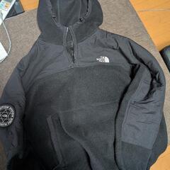 ノースフェスボアハーフジップパーカ