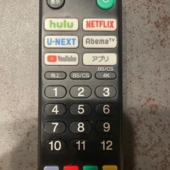 SONY テレビ用リモコン 4K対応の画像