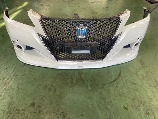 21クラウン フロントバンパー モデリスタエアロ付き ☆話早い方値下げ