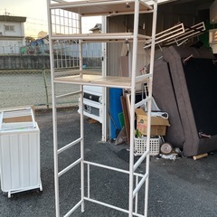 棚　　洗濯機台　スチール棚