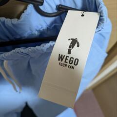 WEGO★ナイロンイージーワイドカーゴパンツ新品未使用の画像