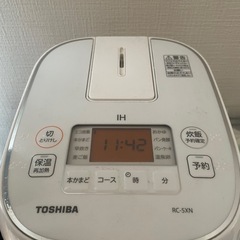 [決まりました
]東芝 IHジャー炊飯器（3合炊き） RC-5X...