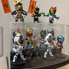 歴代仮面ライダー　ミニフィギュアの画像
