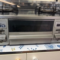 二口ガスコンロ(お譲りします)の画像