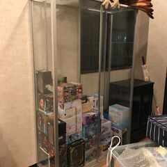 【ガラスケース、コレクションケース】大人２名必須。