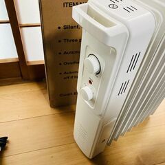 暖房器具　Joy Pebble オイルヒーターの画像