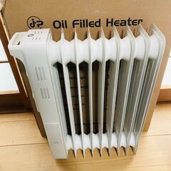 暖房器具　Joy Pebble オイルヒーターの画像