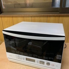 【送料無料】TOSHIBA/東芝 オーブンレンジ 電子レンジ 18L  900W＜ER-X18＞フラット庫内*ヒーター加熱*グリル調理*発酵*トースト*鉄板ホーロー角皿付