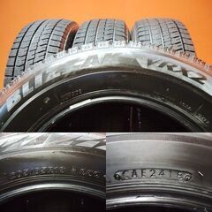 BS BRIDGESTONE BLIZZAK VRX2 205/65R16 16インチ スタッドレス 4本 バリ溝 ヤリスクロス 10系アルファード等　(KTF198)の画像