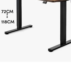 新品未開封昇降デスクの画像