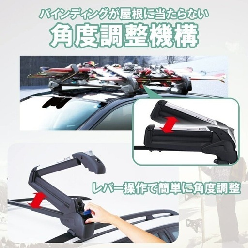 スノーキャリアinno　UK729  プリウス30前期使用品