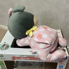 【お譲り先決まりました】胎内音ぬいぐるみ いっしょにねんね すやすやメロディ　ベビーミニーの画像
