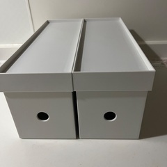 無印良品ボックス2つ
