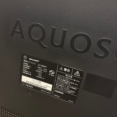ジャンク品　シャープ　液晶テレビ　の画像