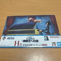 ワンピース1番くじ　色紙　２枚セットでの画像
