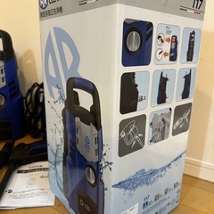 値下げ！!【ほぼ未使用美品】高圧洗浄機 BLUE CLEAN 117の画像