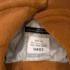 Coen　丸襟コートの画像