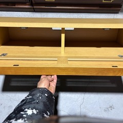 テレビ台テレビボード (とーふ) 富吉の収納家具《テレビ台》の中古あげます・譲ります｜ジモティーで不用品の処分
