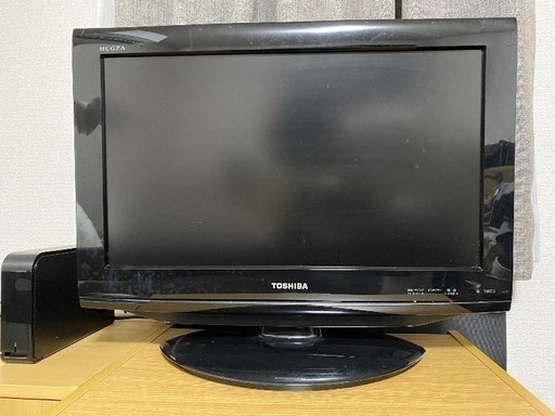 東芝 REGZA 19インチ (かさい) 御陵前のテレビ《液晶テレビ》の中古あげます・譲ります｜ジモティーで不用品の処分