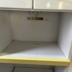 食器棚　スライドテーブル付の画像