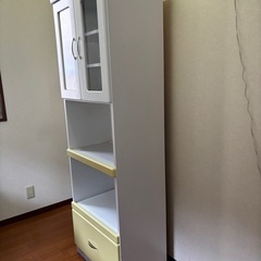 食器棚　スライドテーブル付